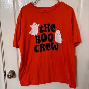 Orange 'The Boo Crew' T-Shirt